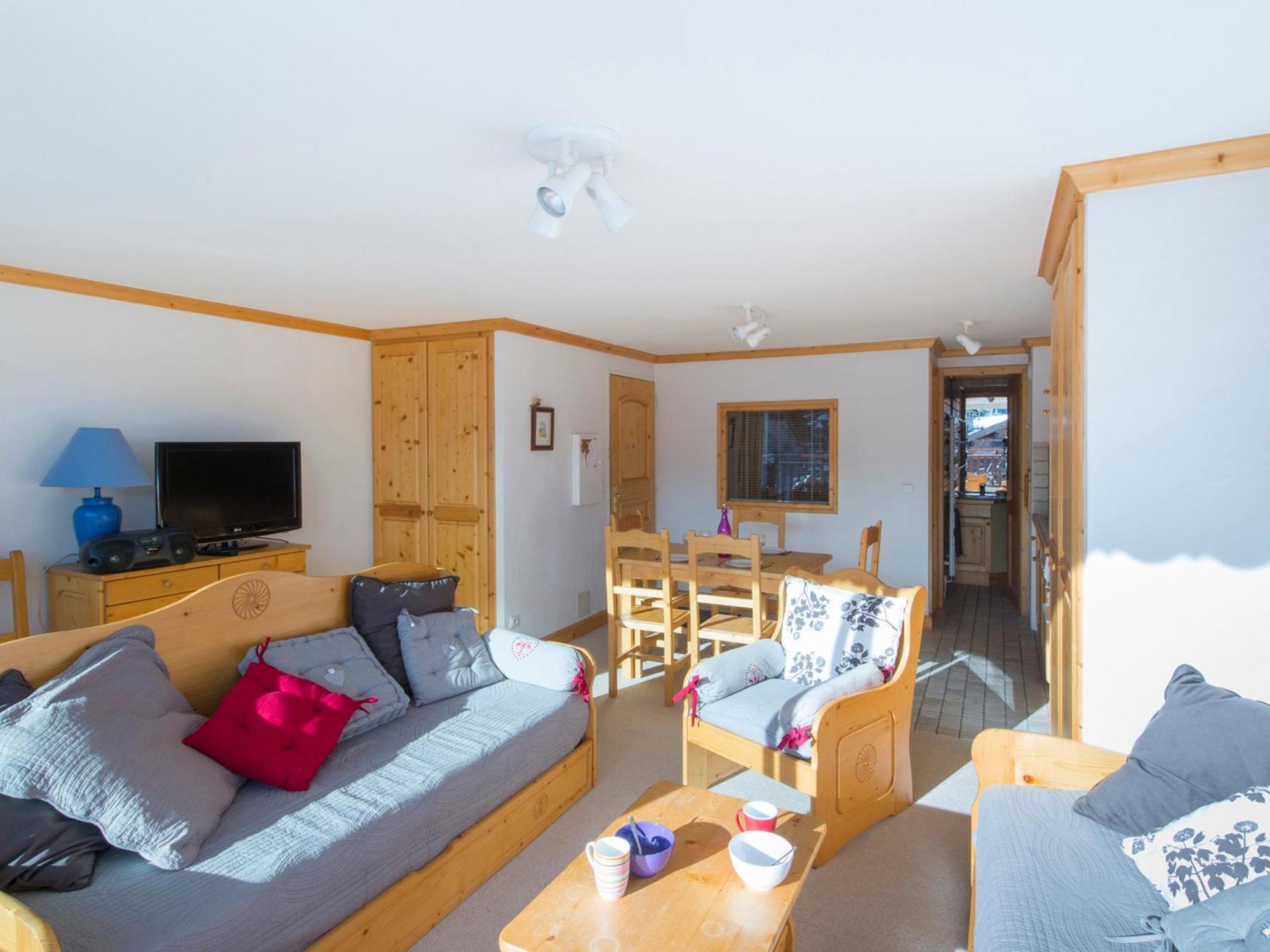 Appartement Cosy A Courchevel 1850 Avec Balcon Sud Et Proche Des Pistes - Fr-1-564-32 Zewnętrze zdjęcie